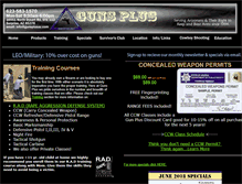 Tablet Screenshot of gunsplusaz.com
